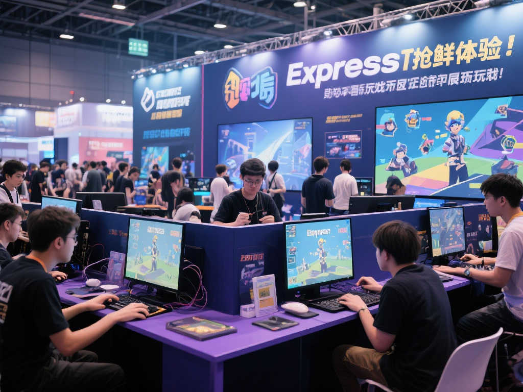 2025 ChinaJoy Express试玩区：新生代游戏势力强势集结